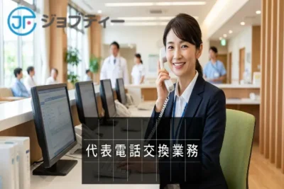 病院内での電話交換業務・院内放送業務〈北巽駅から徒歩3分〉