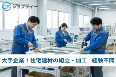 【三郷中央駅から車で6分】住宅用窓サッシの組立・加工