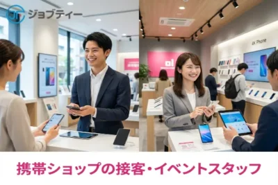 ソフトバンク販売イベントスタッフ/立川駅より徒歩2分